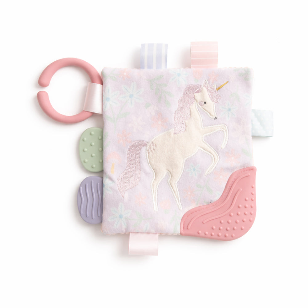 Wonderland Baby Collection Textured Square - LILAC UNICORN